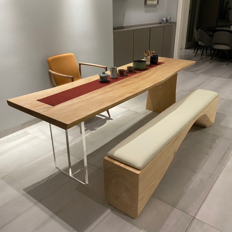 Tables - Tavolo Flottante in Legno Massello e