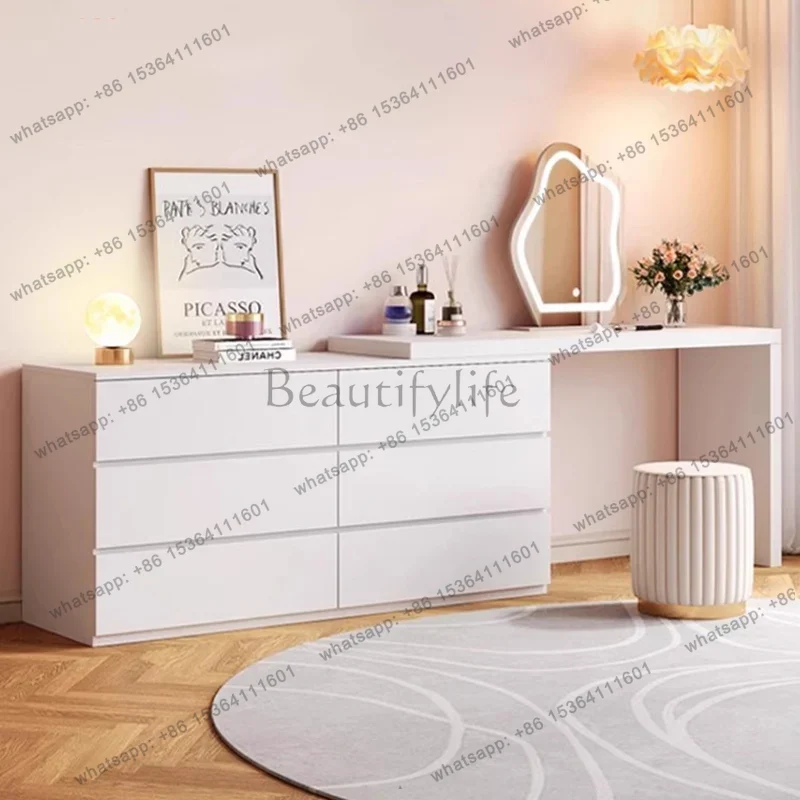 Dressing Table Vanity With Lighted Mirror - Tavolo da trucco con specchio, design