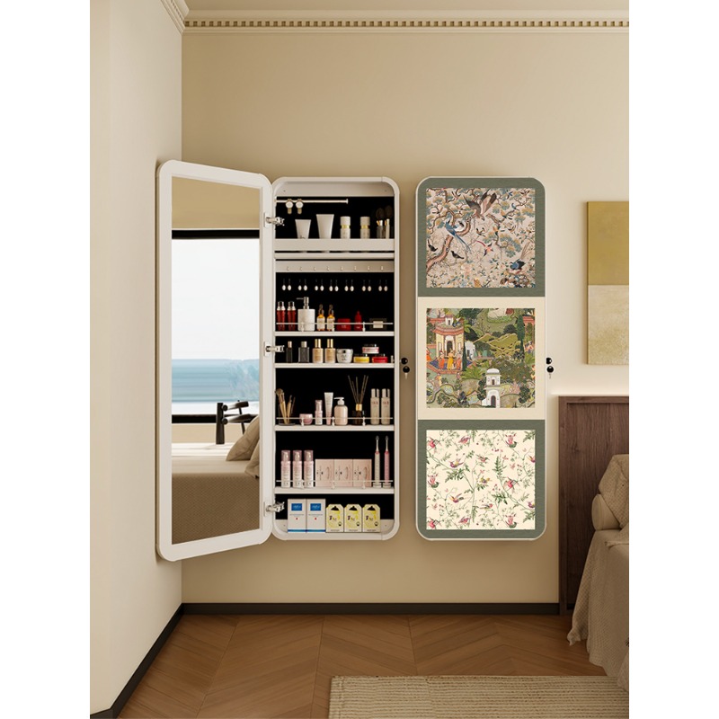 Full Length Mirror Jewelry Armoire - Specchio a figura intera nascosto per