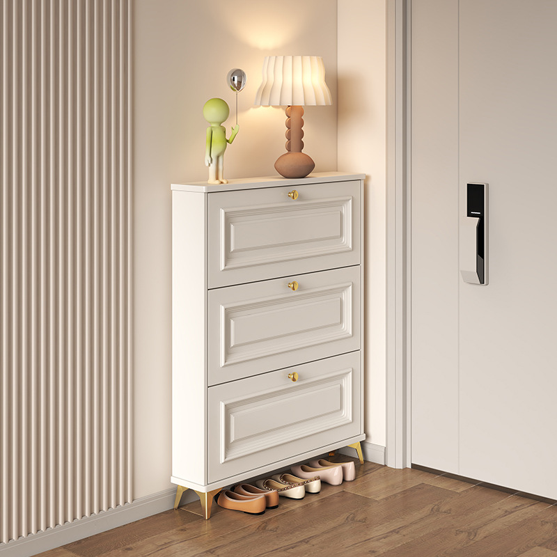 Shoe Rack Cabinet Narrow Entryway - Scarpiera da ingresso francese - Design
