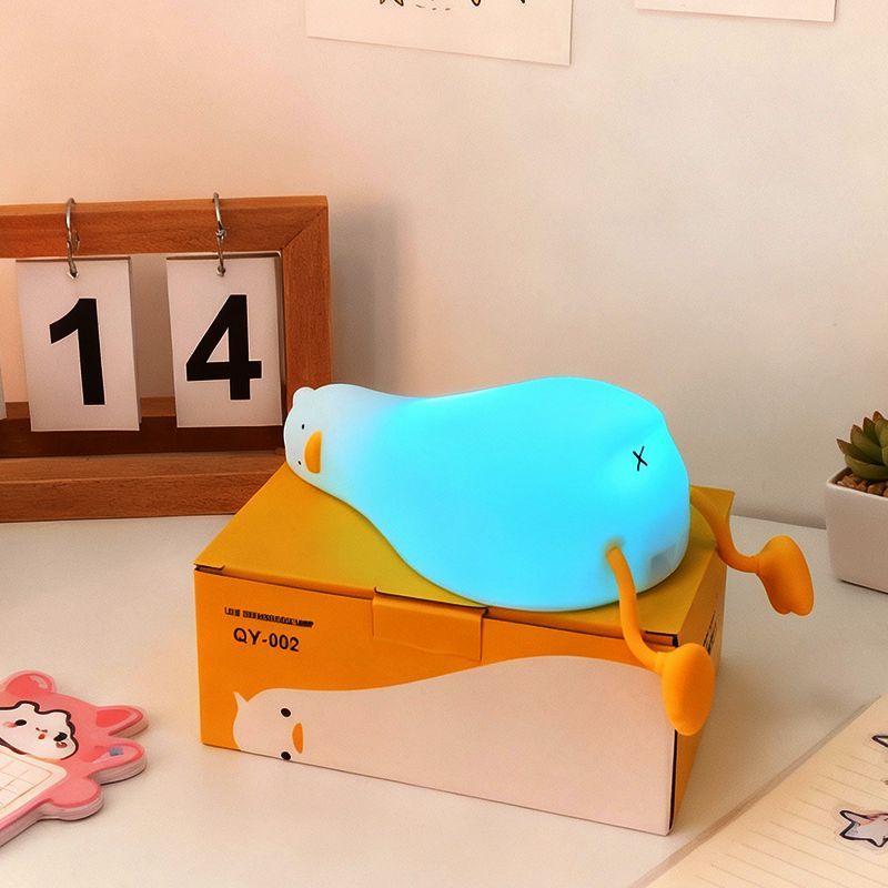 Floating Nightstand With Led Light - Lampada Notturna LED per Bambini Ricaricabile,