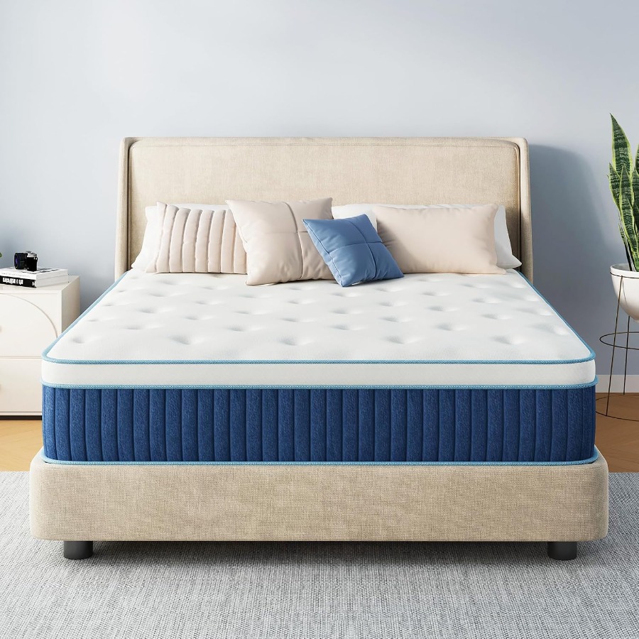 Memory Foam Mattress In A Box Queen - Materasso ibrido da 12 pollici, modello
