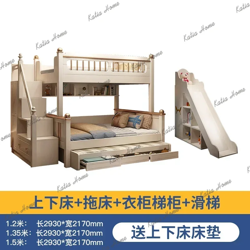 Letto a castello in legno con  - King Size Bed Frame With Storage Drawers recensione e prezzo