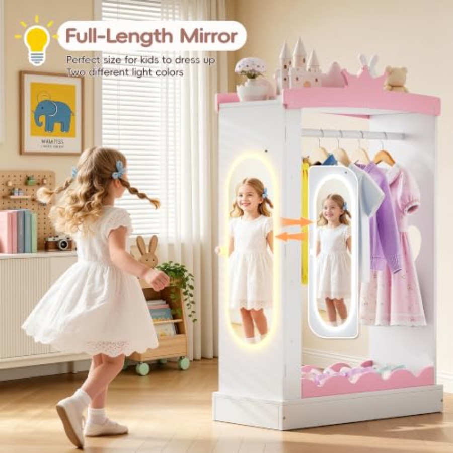 Armadio Giocattolo con Specchi - Full Length Mirror Jewelry Armoire recensione e prezzo