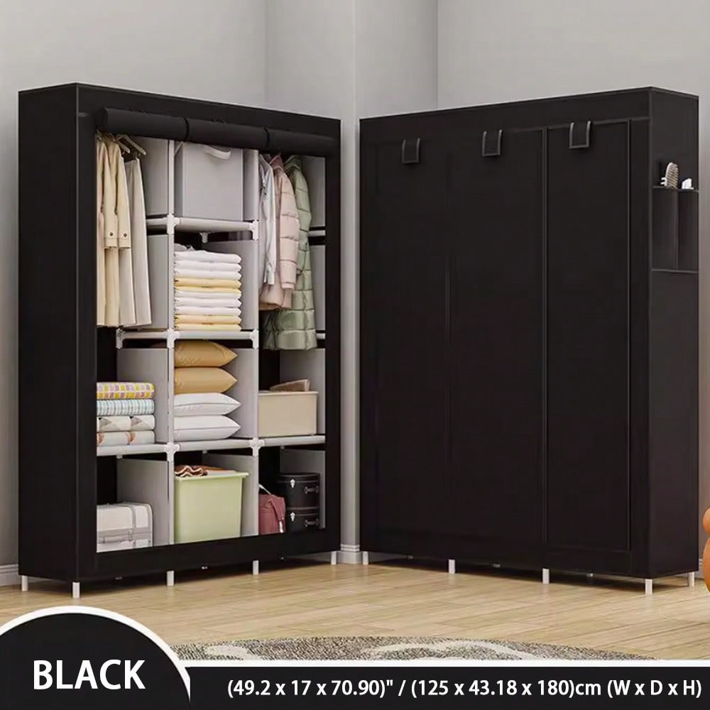 Armadio Portatile da 71 Pollic - Wardrobe Closet Portable Fabric Cover recensione e prezzo
