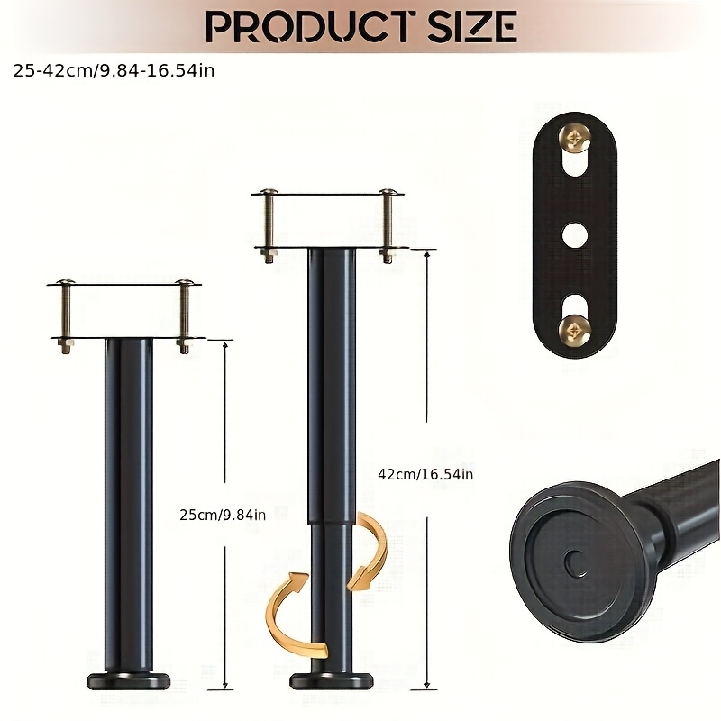 Altezza regolabile: 4 gambe di - Canopy Bed Frame Metal Queen recensione e prezzo