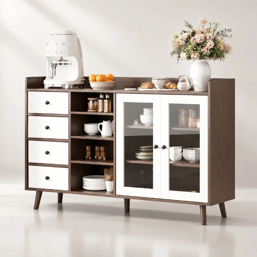 Credenza con ante in vetro per - Storage recensione e prezzo