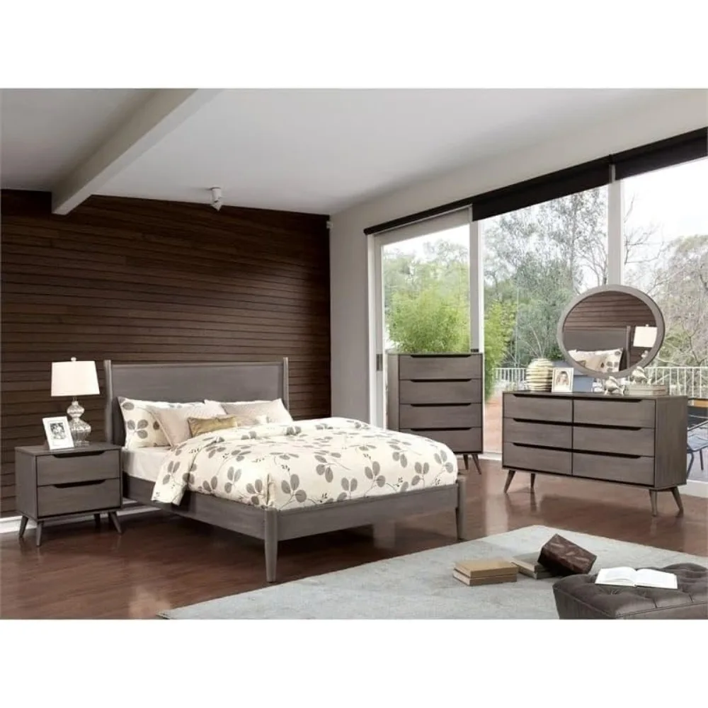 Per comodino Mid-Century a 2 c - Solid Wood Nightstand 2 Drawers recensione e prezzo