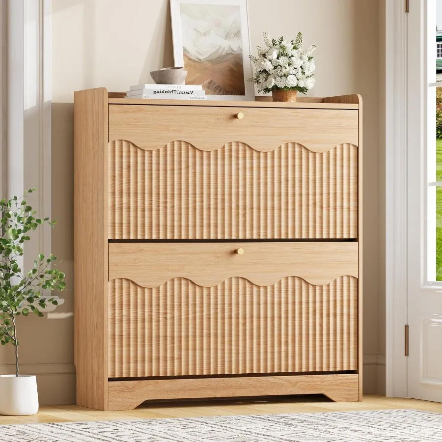 Mobile porta scarpe con pannel - Shoe Rack Cabinet Narrow Entryway recensione e prezzo