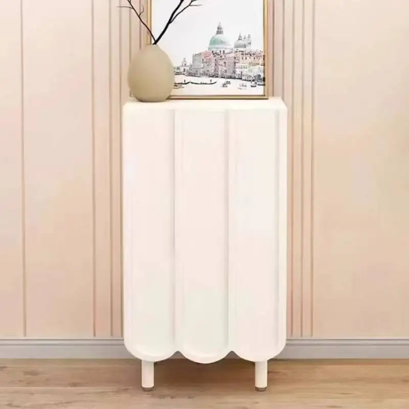 Scarpiera Bianca Minimalista S - Shoe Rack Cabinet Narrow Entryway recensione e prezzo