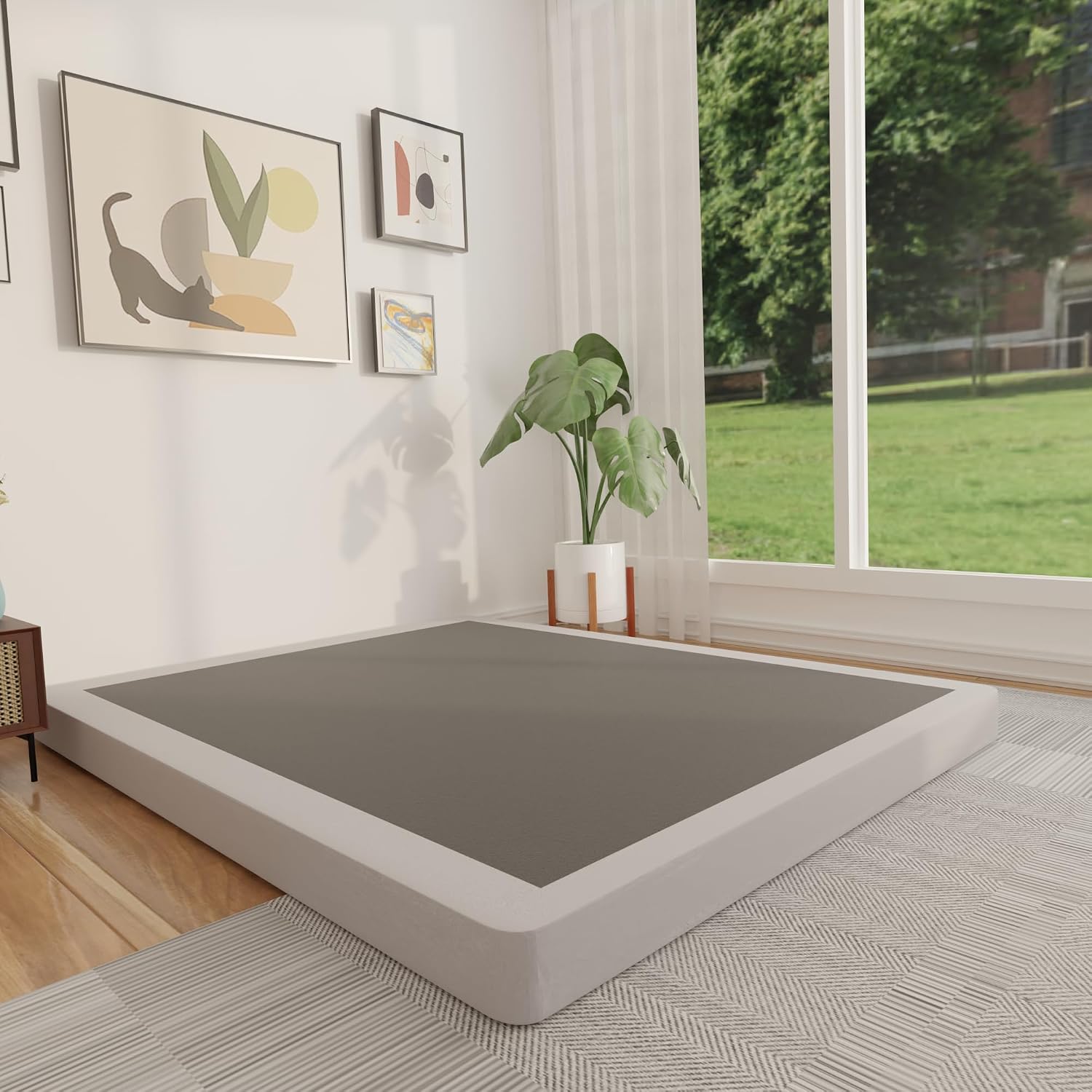 Base per materasso Queen a bas - Canopy Bed Frame Metal Queen recensione e prezzo