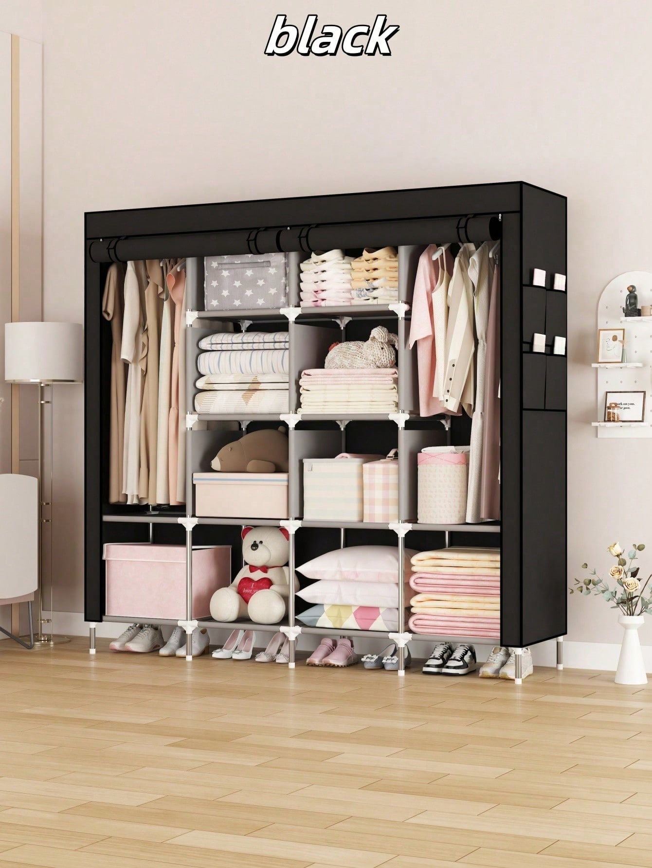 Armadio Portatile Grande Moder - Wardrobe Closet Portable Fabric Cover recensione e prezzo