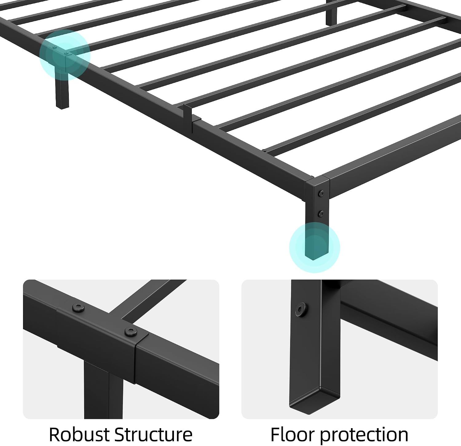 Struttura per letto matrimonia - Canopy Bed Frame Metal Queen recensione e prezzo