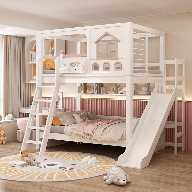 Letto a Castello Moderno in Le - Bunk Bed With Stairs And Slide recensione e prezzo