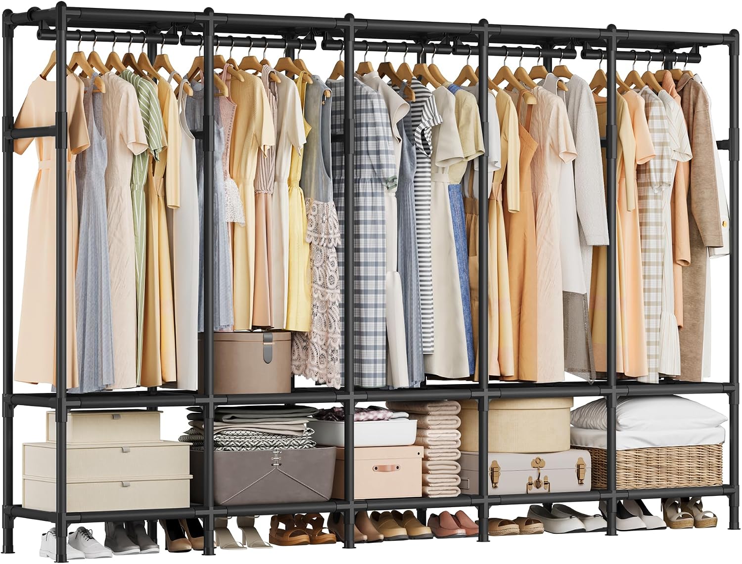 Armadio Portatile da 83,5 Poll - Wardrobe Closet Portable Fabric Cover recensione e prezzo
