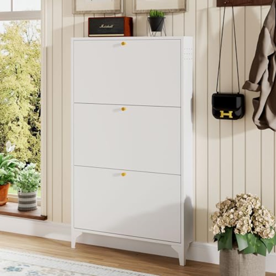 Mobile Porta Scarpe Autoportan - Shoe Rack Cabinet Narrow Entryway recensione e prezzo